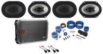 RV68.3A 6x8" Speakers 2-Pack + RXA-F1 Amplifier Bundle