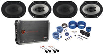 RV68.3A 6x8" Speakers 2-Pack + RXA-F1 Amplifier Bundle