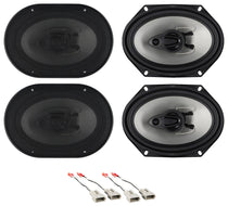RV68.3A 6x8" Speakers 2-Pack + Ford Harness Bundle