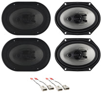 RV68.3A 6x8" Speakers 2-Pack + Ford Harness Bundle