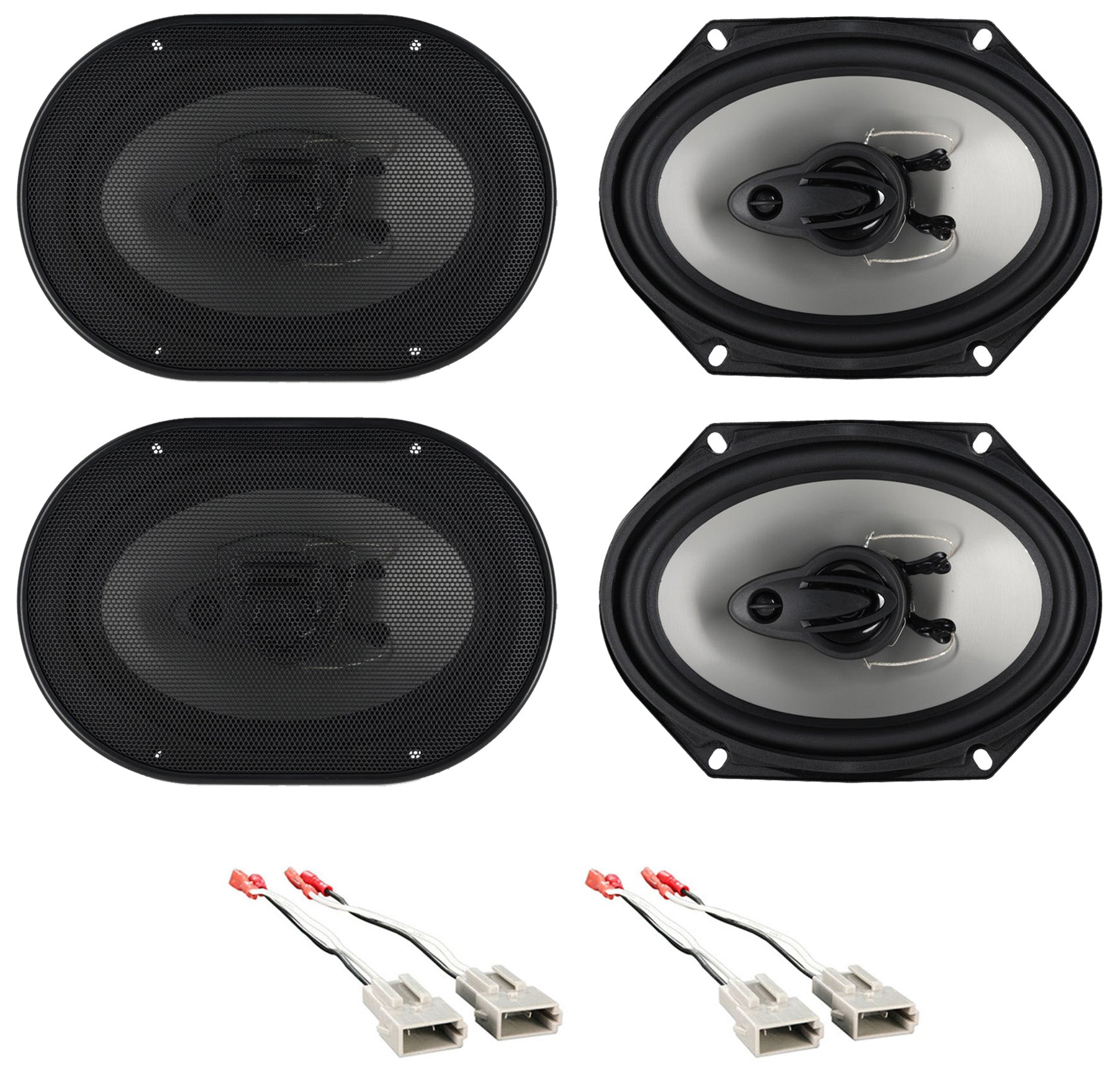 RV68.3A 2-Pack + Metra 72-5512 Harness Bundle