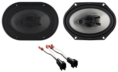RV68.3A 6x8 Speakers 2-Pack + Metra Ford Harness 72-5600 Bundle