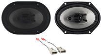 RV68.3A 6x8 Speakers 2-Pack + Metra Ford Harness 72-5512 Bundle