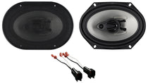 RV68.3A 6x8 Speakers 2-Pack + Metra Ford Harness 72-5600 Bundle