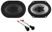 RV68.3A 6x8 Speakers 2-Pack + Metra Ford Harness 72-5600 Bundle