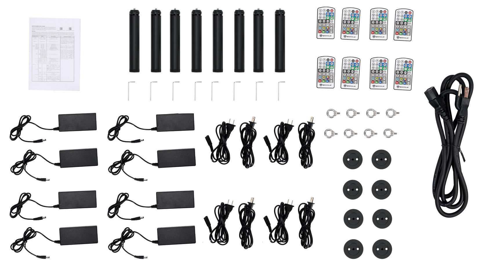 8x ROCK SABER BLACK [Used]