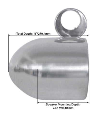 MAC90B 8" Black Speaker Pods 2-Pack + RWBC90 Covers Bundle