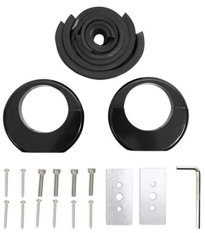 MAC90B 8" Black Speaker Pods 2-Pack + RWBC90 Covers Bundle