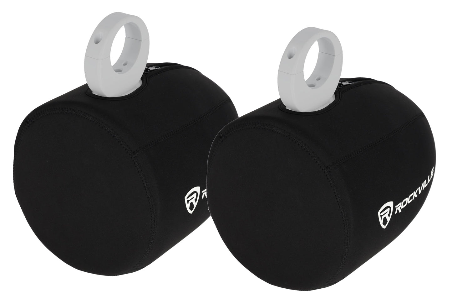 MAC90B 8" Black Speaker Pods 2-Pack + RWBC90 Covers Bundle