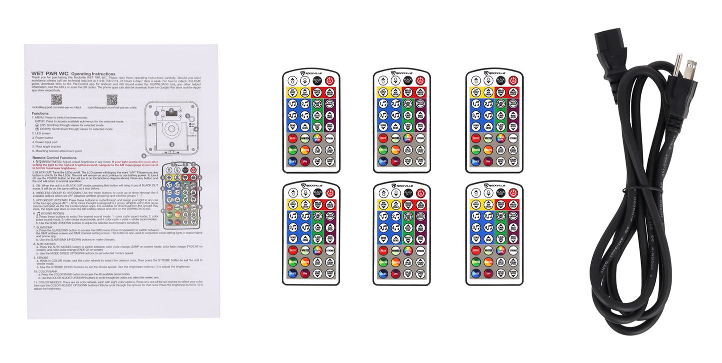 WET PAR WC PACKAGE BLACK