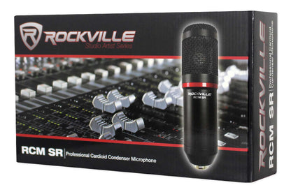 Focusrite Scarlett 2i2 4th Gen USB Recording Audio Interface+(2) Microphones