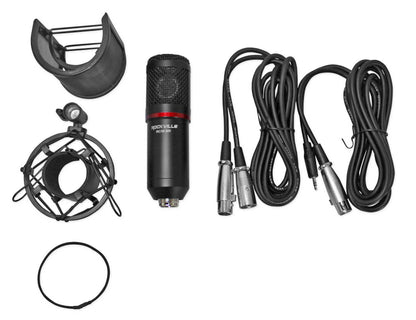 Focusrite Scarlett Solo 4th Gen USB Recording Audio Interface + Mic + Headphones