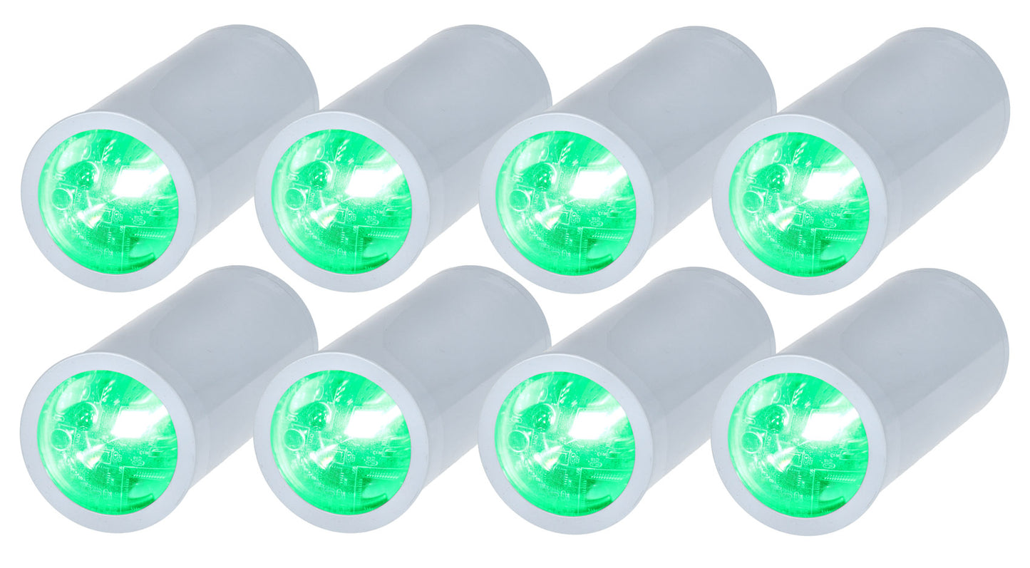 8 PACK MINI HALO WHITE [Used]