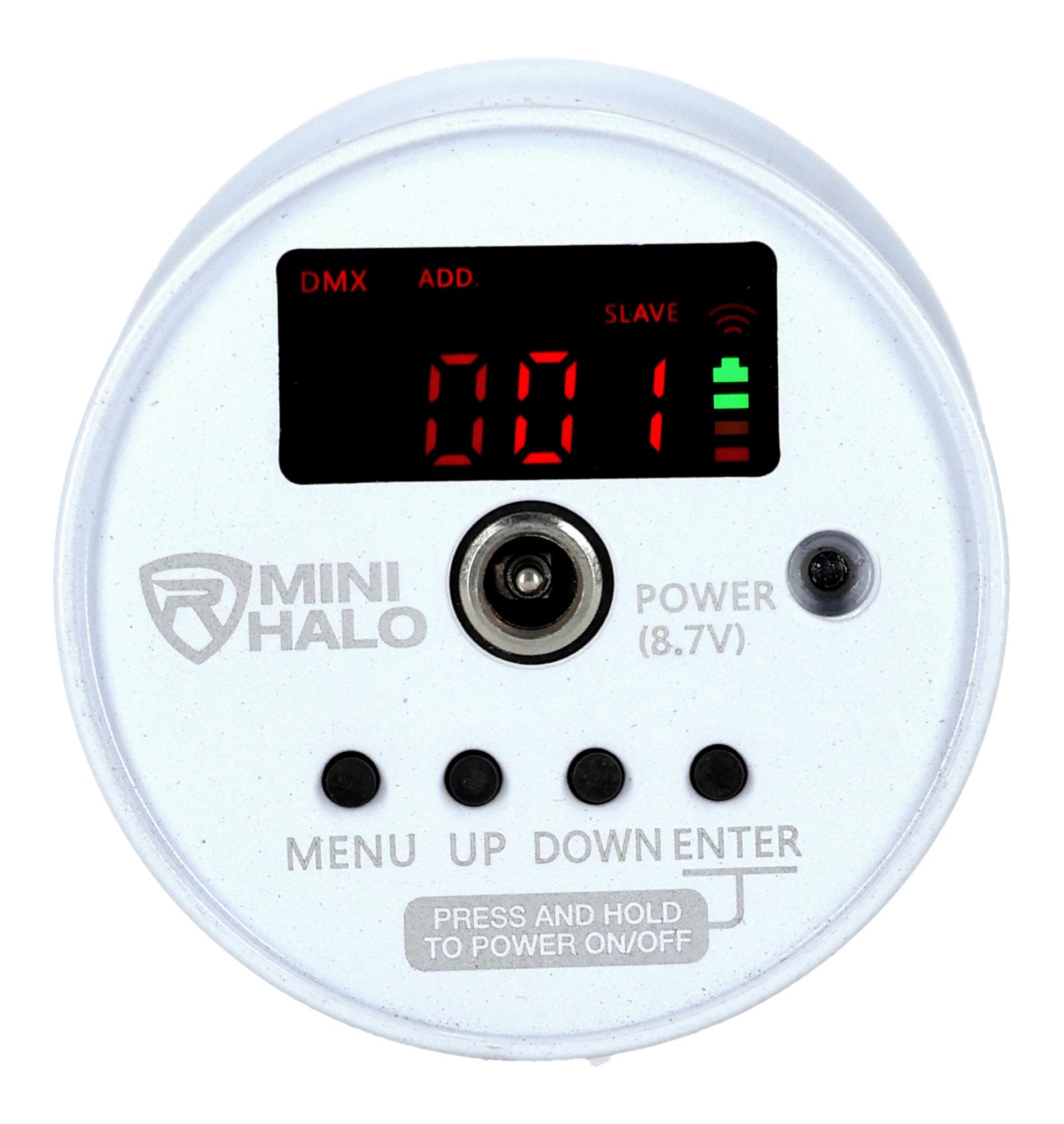 8 PACK MINI HALO WHITE [Used]