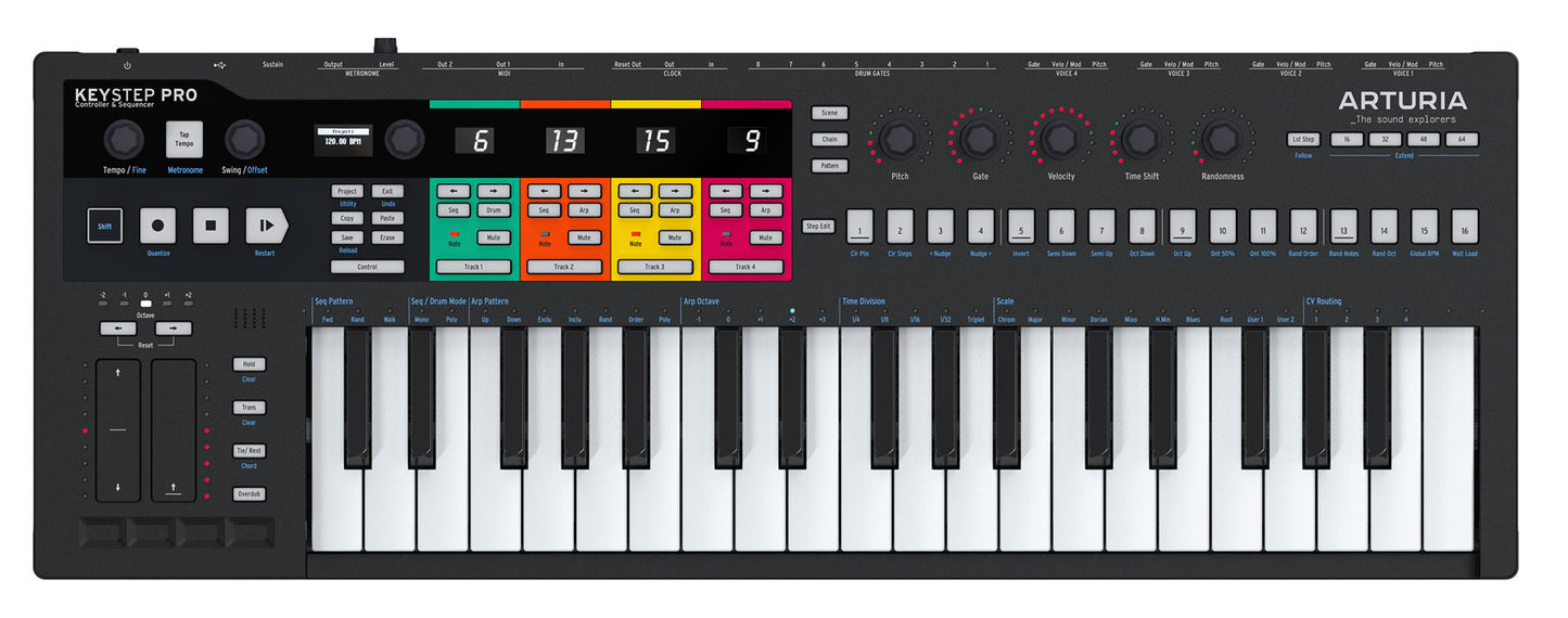 KEYSTEP PRO BLACK+KBFX2411