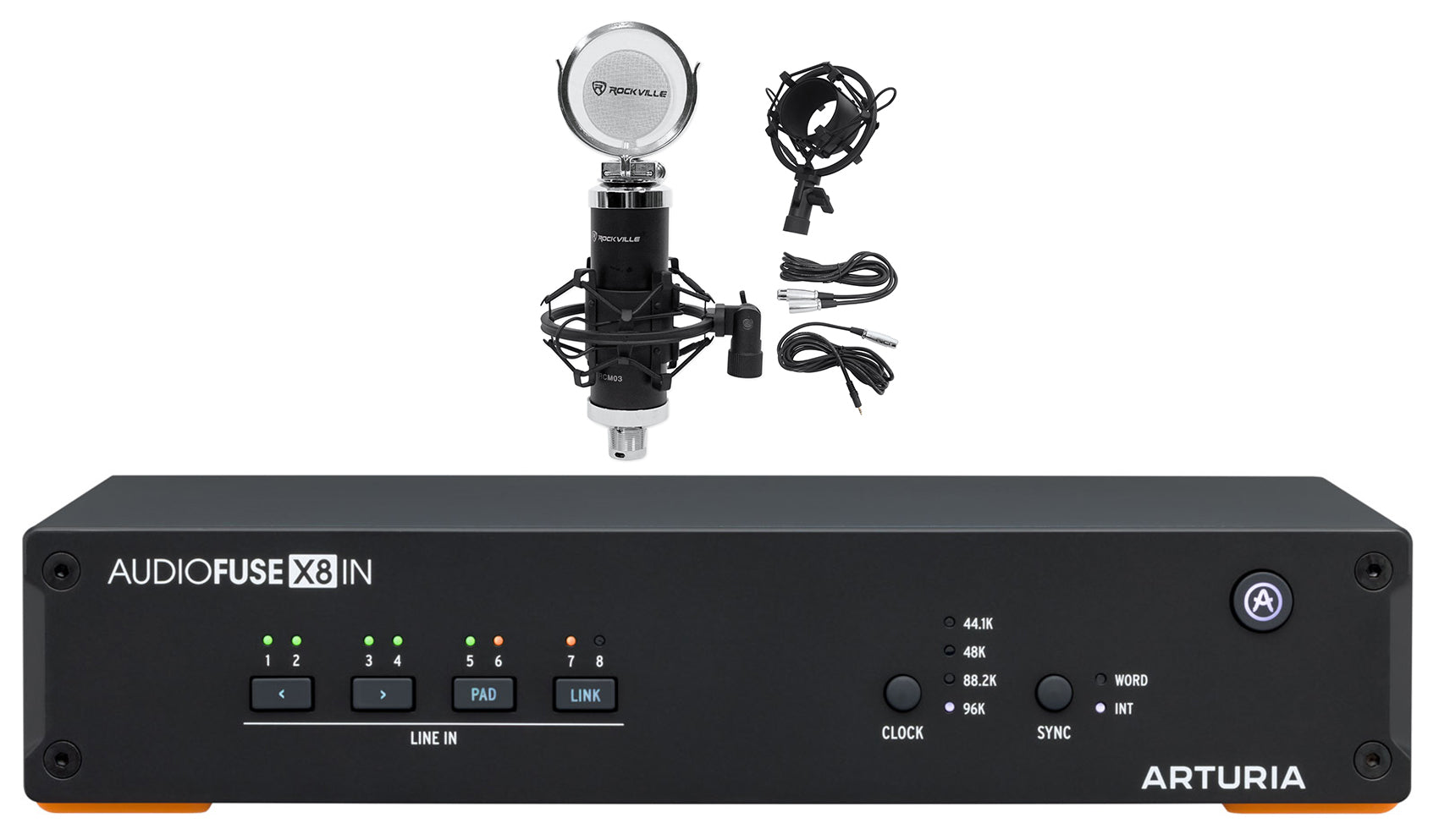 AUDIOFUSE X8 IN+RCM03