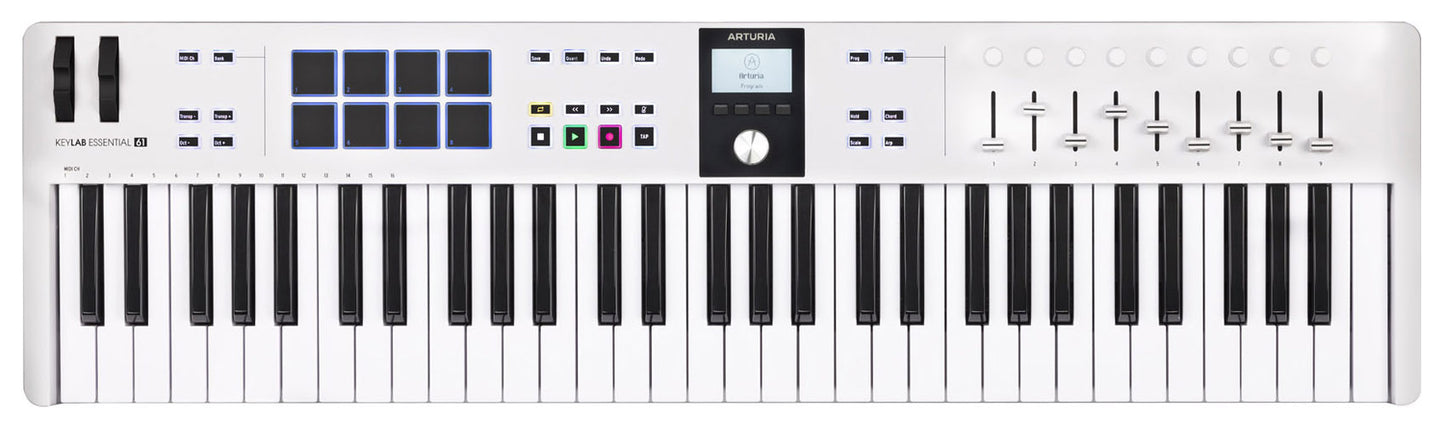 Keylab Essential 61 MK3 White+PRO-M50