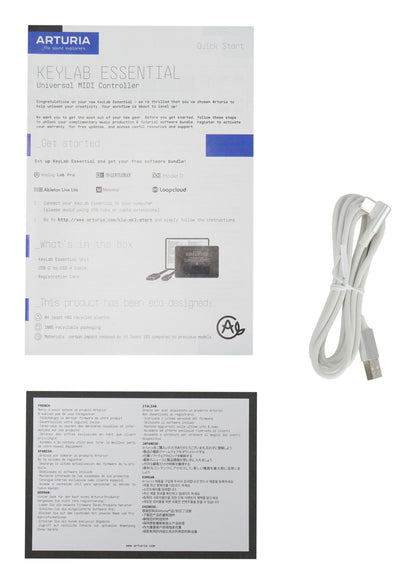 Keylab Essential 61 MK3 White+RKS30X