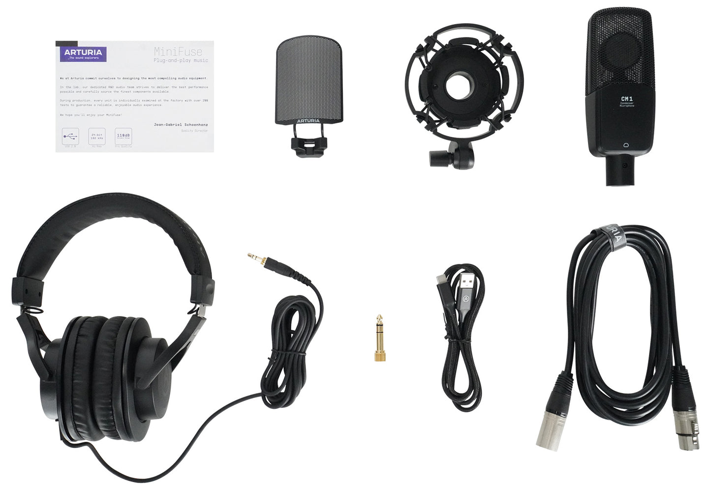 MiniFuse Recording Pack - Black+DMS40