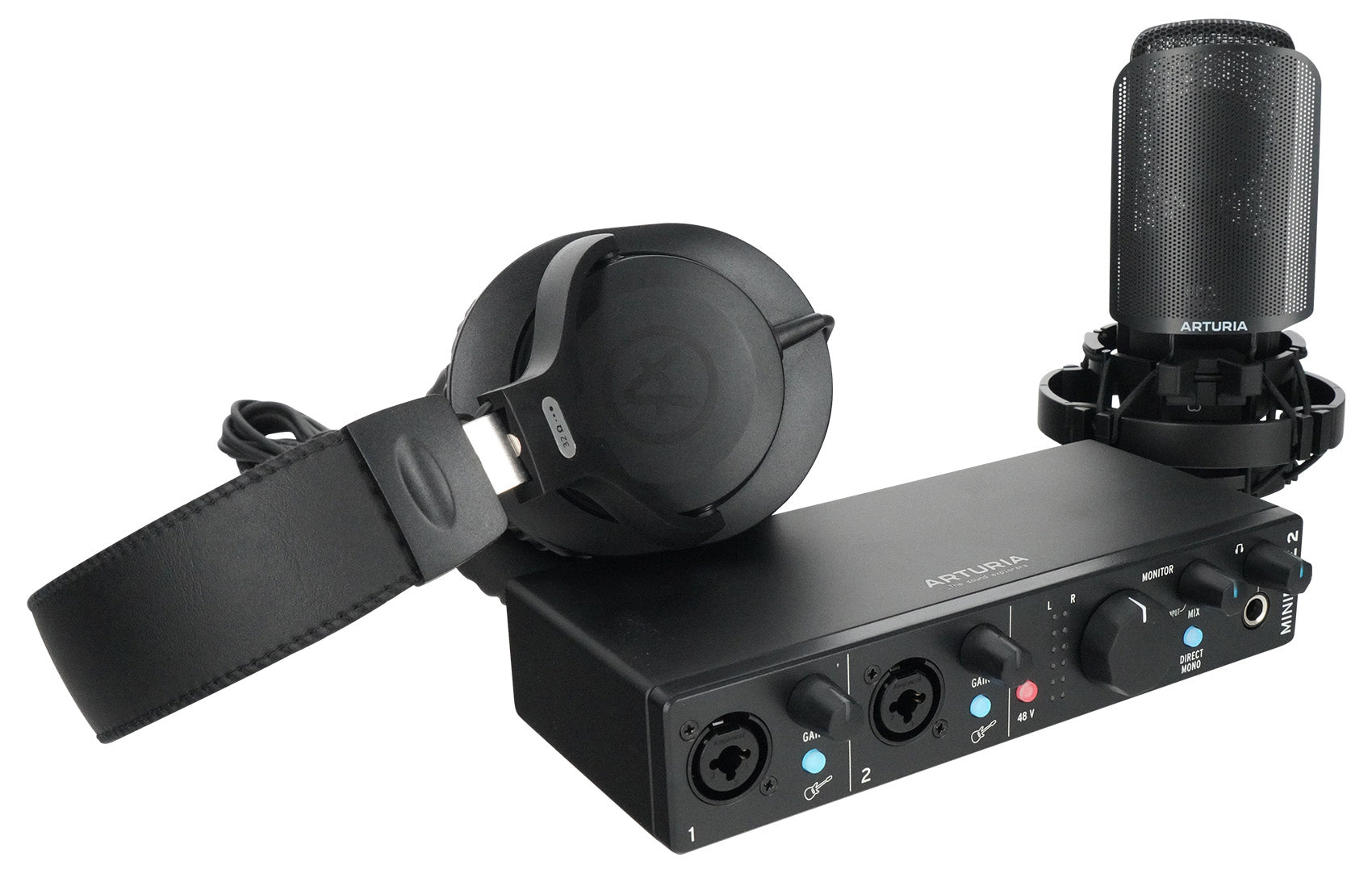 MiniFuse Recording Pack - Black+RDMS70