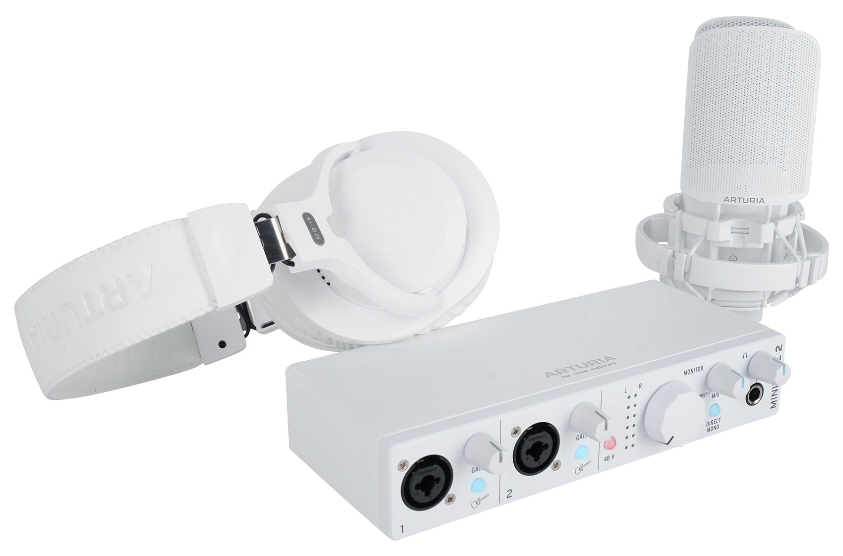 MiniFuse Recording Pack - White+DMS40
