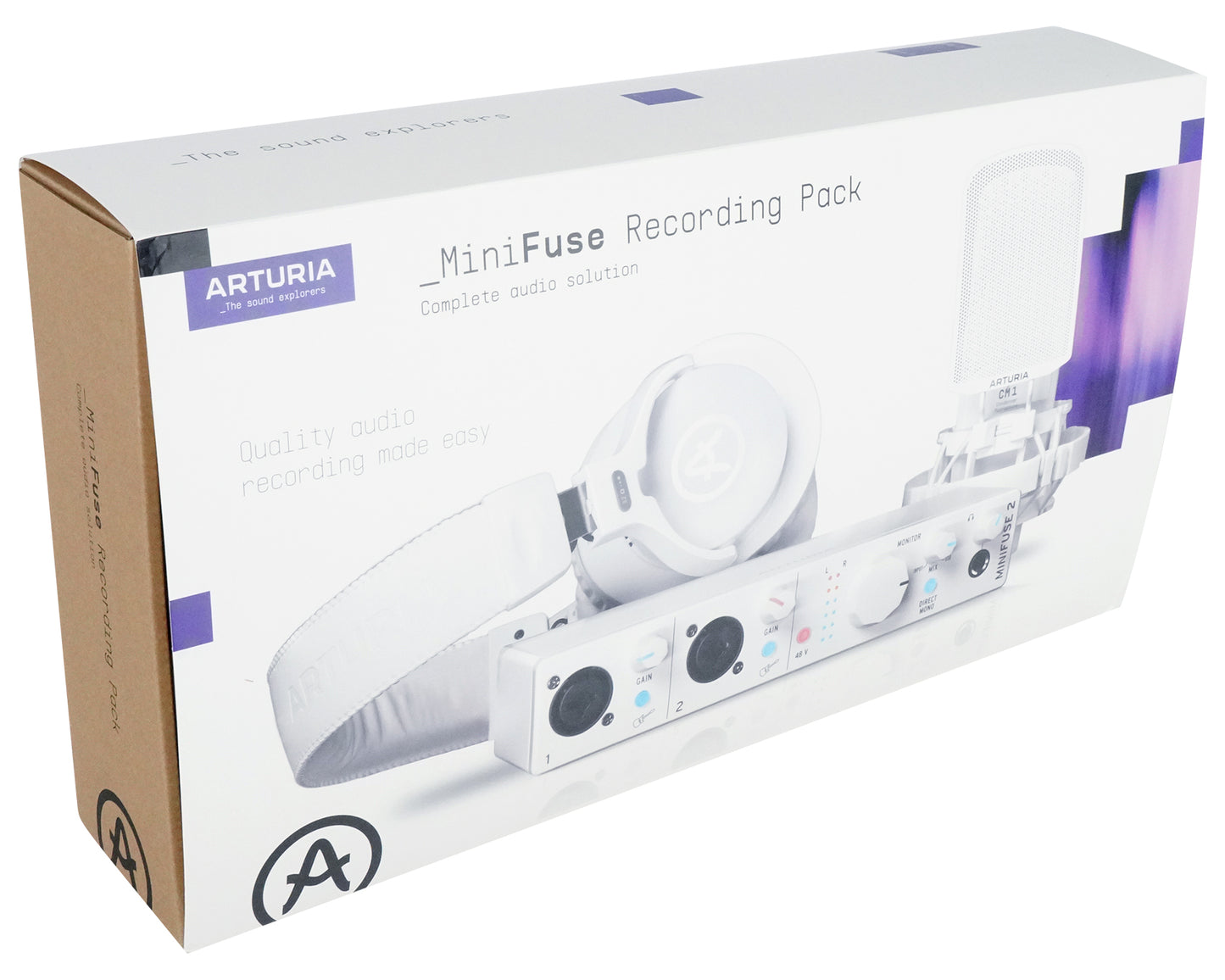 MiniFuse Recording Pack - White+DMS40