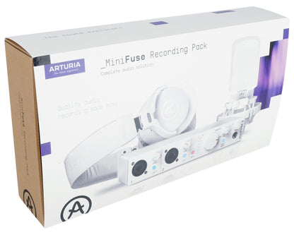 MiniFuse Recording Pack - White+DMS40
