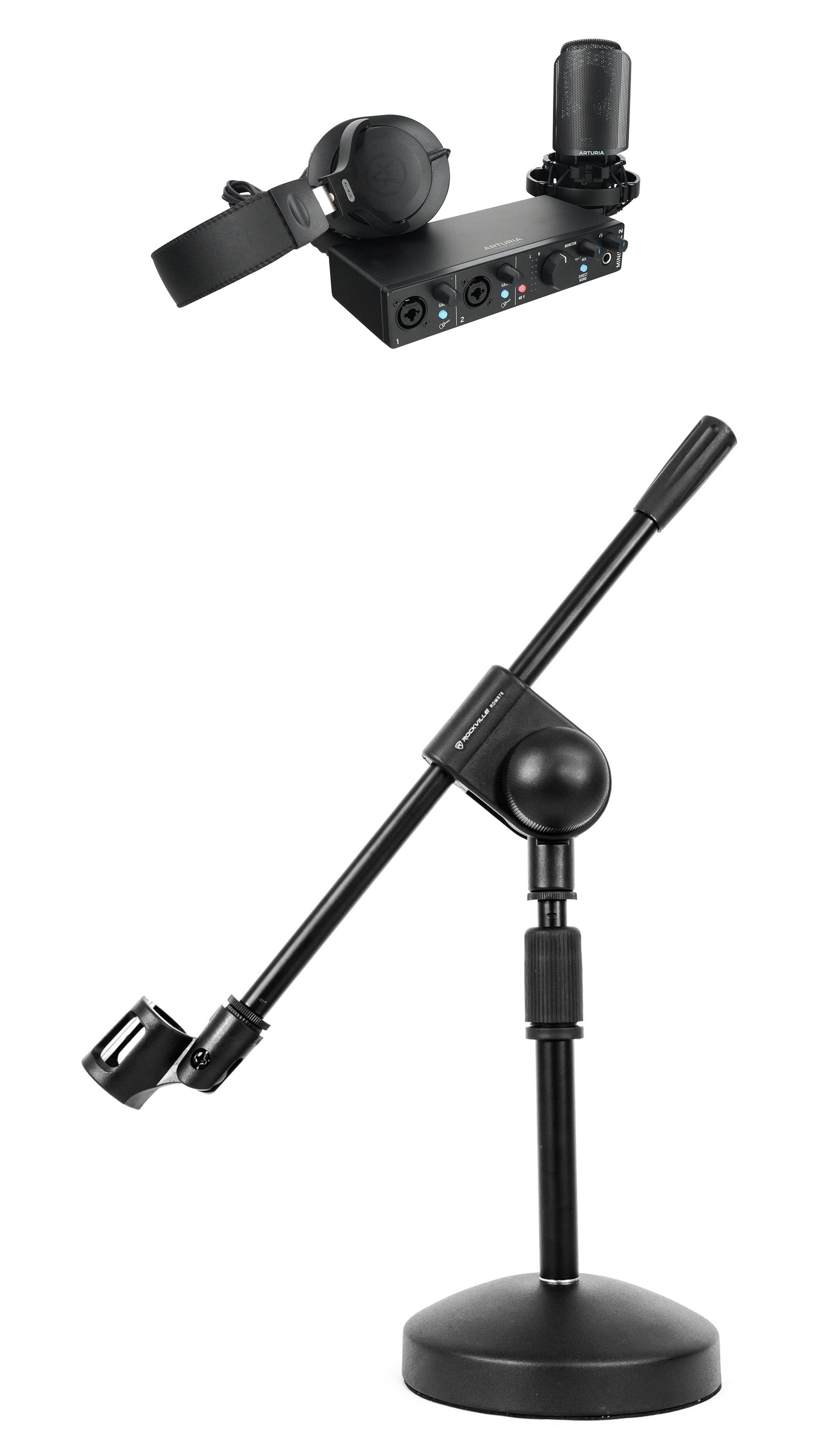 MiniFuse Recording Pack - Black+RDMS70