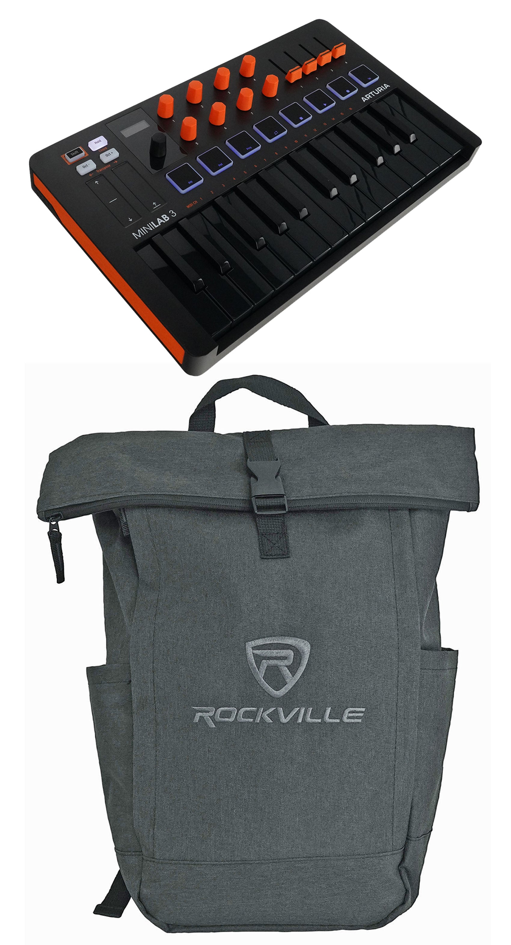MINILAB 3 ORANGE+RPAK CHARCOAL – Rockville