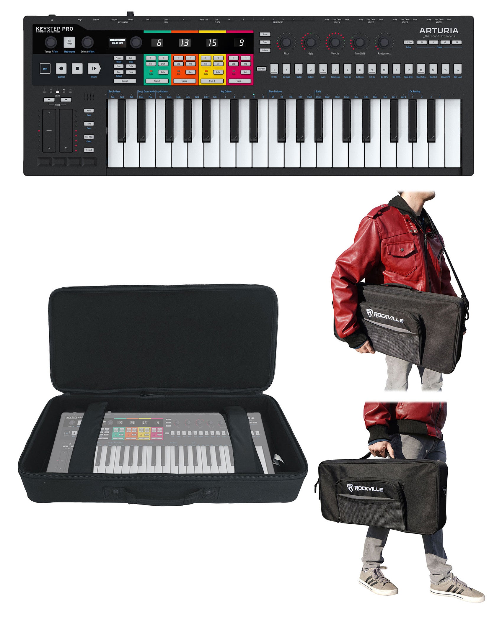 Key Step Vspro KEYSTEP PRO BLACK+KBFX2411 – Rockville
