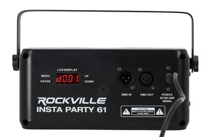 INSTA PARTY 61 + RLB80 Travel Bag + DMX Cable