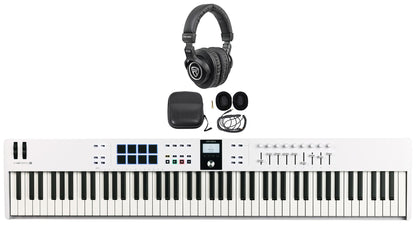 KEYLAB ESSENTIAL Mk3 88 WHITE+PRO-M50