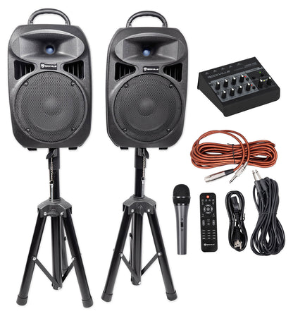 RPG082K 8" Powered PA System with Mixer