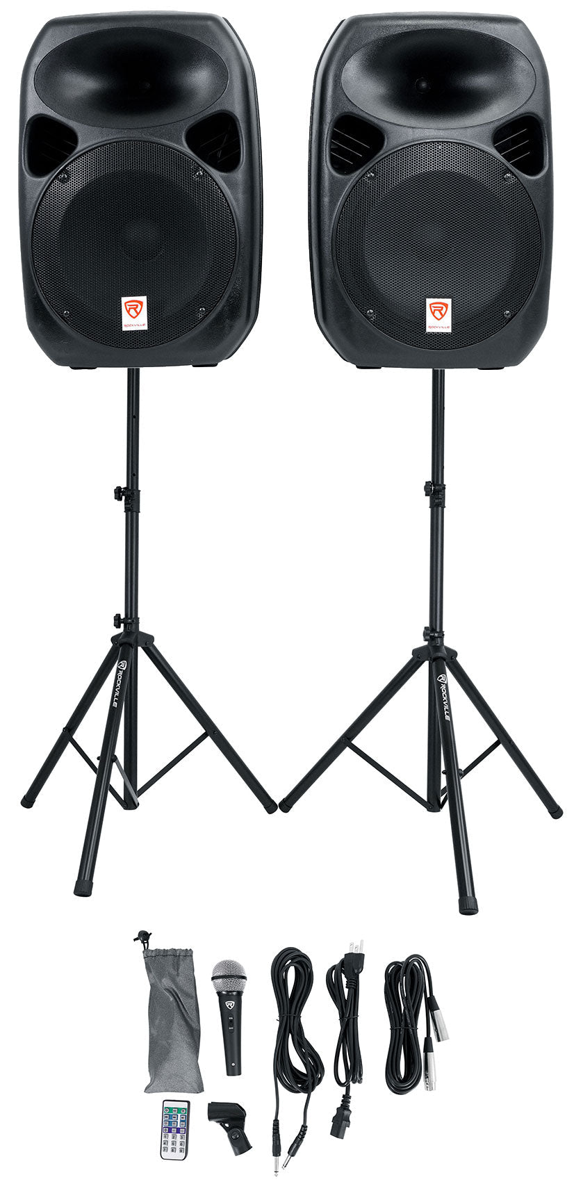 RPG122K 12" Powered PA System with Mixer