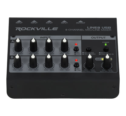 RPG122K 12" Powered PA System with Mixer