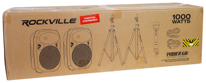 RPG122K 12" Powered PA System with Mixer