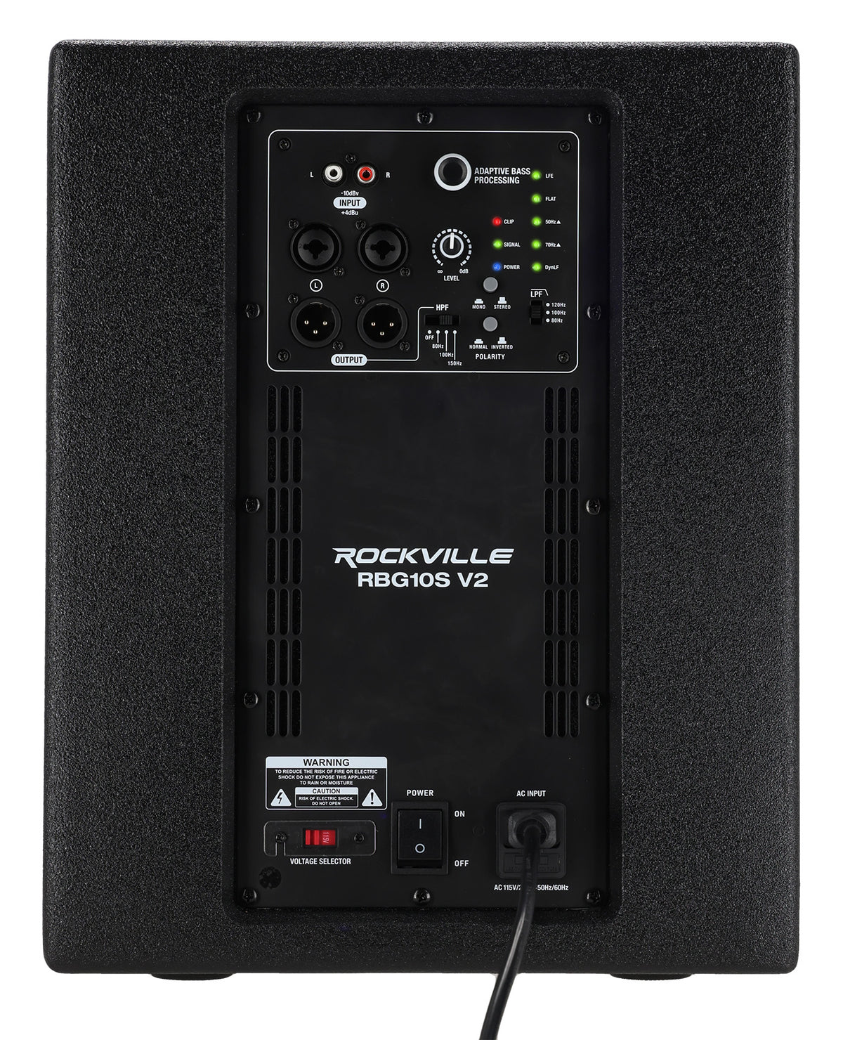 RPG082K Dual 8" PA System + RBG10S Subwoofer Bundle