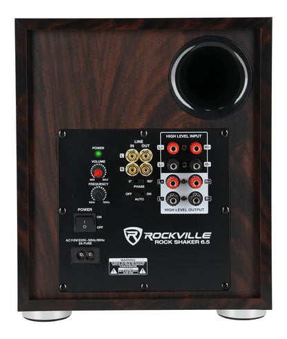 ROCK SHAKER 6.5 DARK WOOD
