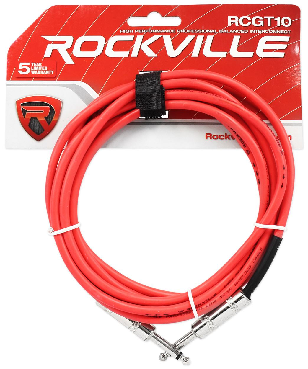 RCGT10 10' 5-Pack + Color-Coded Cable Bundle
