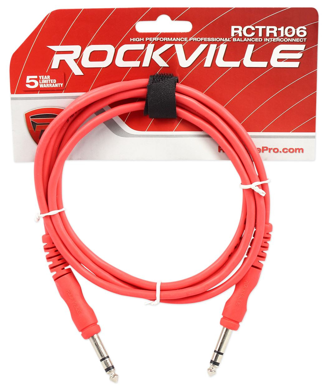 RCTR106 6' TRS 2-Pack + Color Cables Bundle