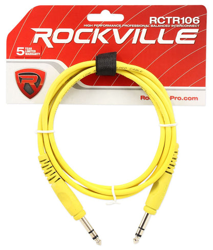 RCTR106 6' TRS 4-Pack + Color-Coded Cable Bundle