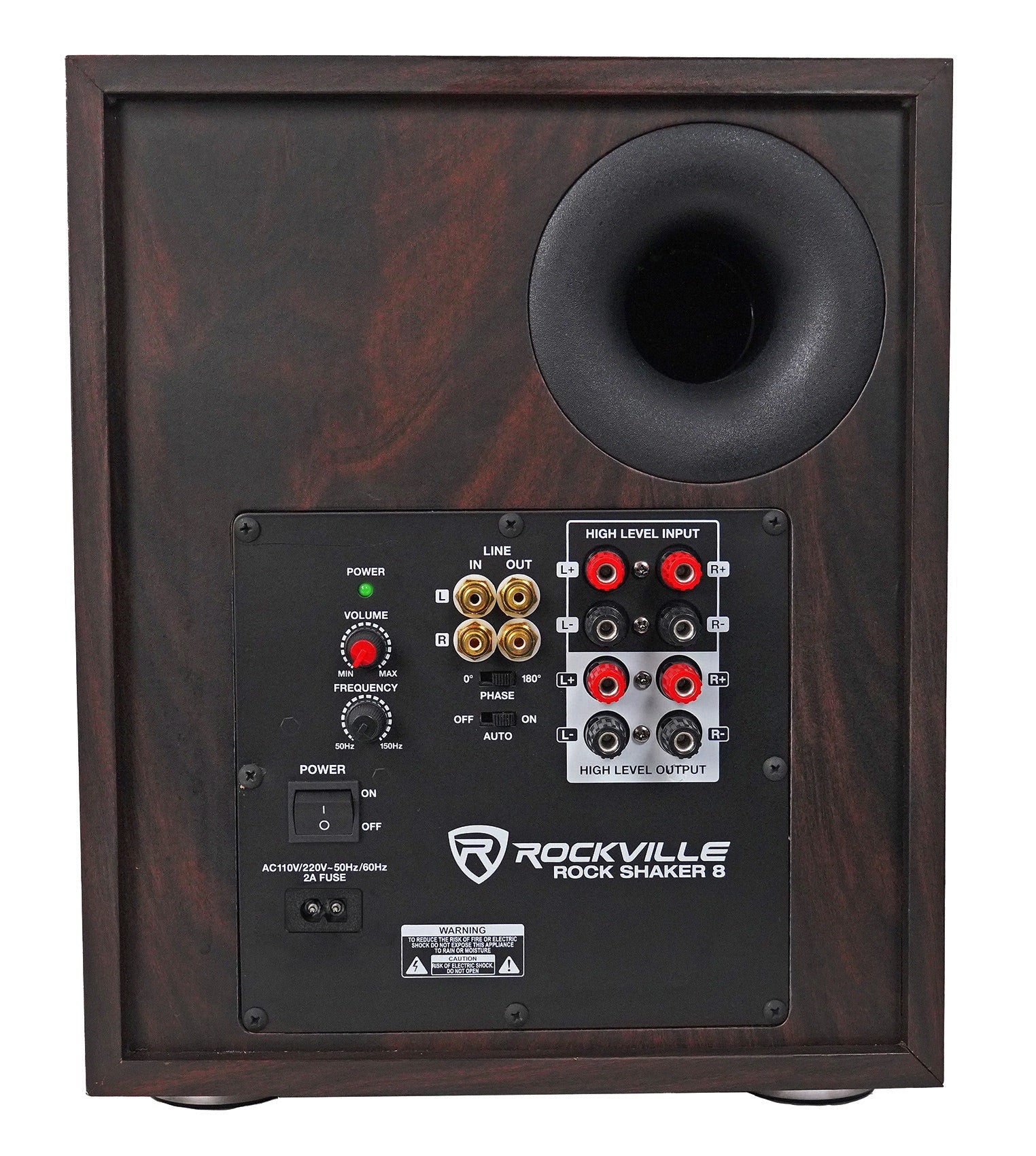 ROCK SHAKER 8 DARK WOOD