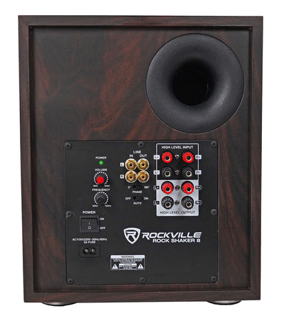 ROCK SHAKER 8 DARK WOOD