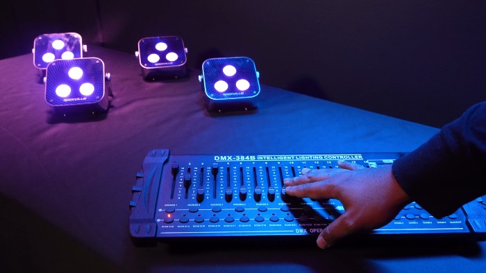 Wireless DMX Integration and Master/Slave Operation