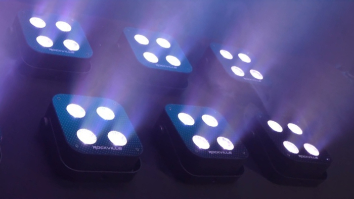 Powerful LED Wash Lighting