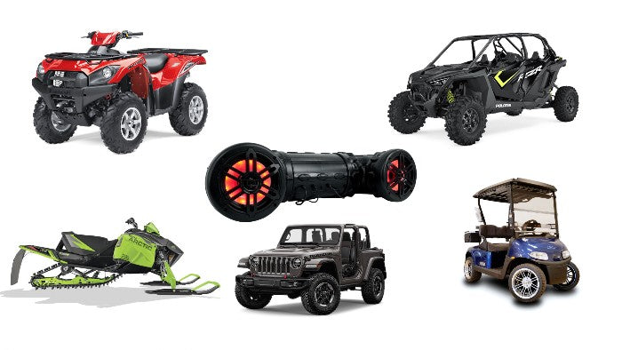 High-Powered Bluetooth Marine Speaker System