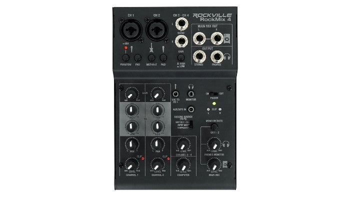 Versatile 4-Channel Mixer