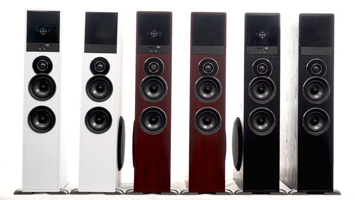 Complete Audio Integration in Elegant Tower Design