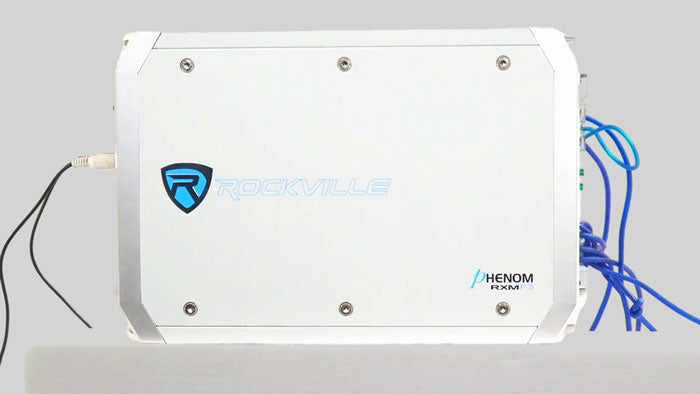 High-Powered Marine Amplifier with Microphone