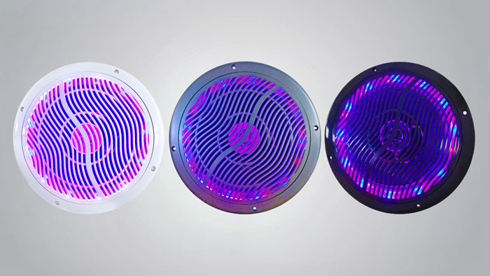 Premium Marine LED Speakers for Powerful Sound